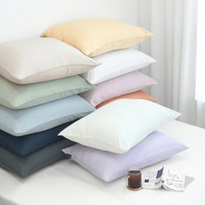 [에어룸] [1+1] 고온워싱 삶은이불 플란넬 어썸무드 베개커버, 색상:베이지 1+1