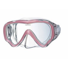 PROBLUE CS-26AD 兒童/青少年浮潛泡殼組 (面鏡 全乾式呼吸管), 粉紅色