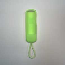 실리콘 커버 충격 방지 미끄럼 케이스 TCL 로쿠 TV 스트리밍 스틱 3600R 3800/3900 음성 리모컨용