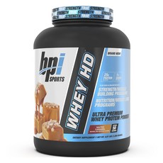 Bpi Whey HD優質乳清蛋白粉 鹽味焦糖風味, 1個, 1850g