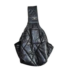 야외 여행용 강아지 고양이 가방 휴대용 애완견 캐리어 가슴 슬링 핸드백 싱글 숄더백, 1개, 1. Black