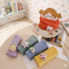 골든 캐릭터 아동 넥워머 어린이집 크리스마스 겨울