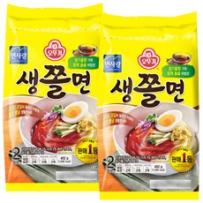 오뚜기 생쫄면, 452g, 2개