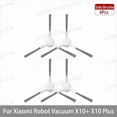 샤오미 로봇 청소기 X10 X10 Plus 부품 액세서리 메인 브러시 사이드 브러시 헤파 필터 걸레 천 먼지 봉투 교체 부품, 22 4 Side Brush, 1개
