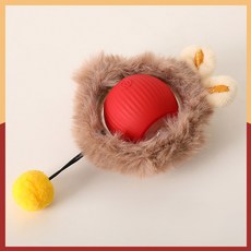 스마트 대화형 고양이 파우치 숨바꼭질 새끼 활성화 실내용, d Ball, 1개