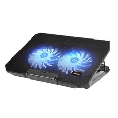 Esense E-C2 雙風扇筆電散熱墊 22-WNF002BK