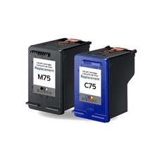삼성전자 삼성 재생잉크 INK-M75검정 C75컬러 2색 세트 비정품잉크, 재생_M75검정C75컬러 2색세트, 1세트