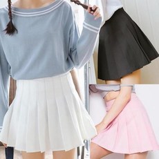 빅사이즈 밴딩 정장스커트 정장 슬림 주름 몸매 30대