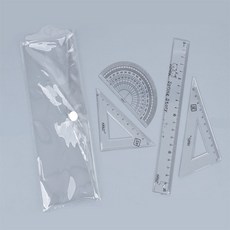 퀘이사D 삼각자각도기 세트 삼각자세트