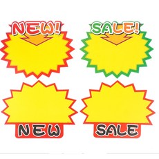 톱니모양 쇼카드 10P pop, 상단 NEW