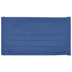 淨新 醫療口罩, 240.成人平_深藍(全), 1個, 50片