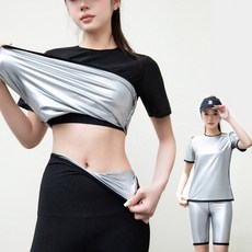 신상품 쿠팡창엽커머스여자 빠른 땀 배출 스포츠 트레이닝 땀복 상하의 세트