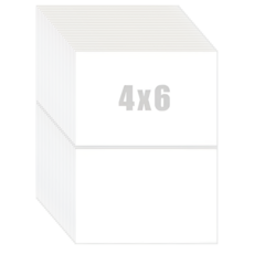 잔여물이 없고 탈부착이 쉬운 방수 스티커 50매(25장) 15*10cm, 화이트(S1053) 50PCS, 1세트