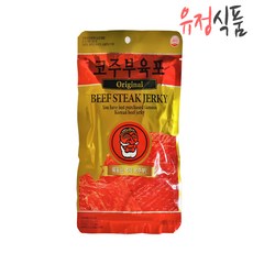 [유정식품] 코주부육포 27g, 1개