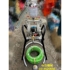 中日機械 3/8/ 氣動式 雙隔膜幫浦, 1個, 主機+6.5*10米雙併管(含稅)