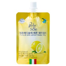 페를레디솔레 레몬 워터젤리 곤약젤리 포지타노 저칼로리 디저트 간식 100g 10개, 1박스, 1000g