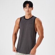 HUGVONE 小徽標HVN無袖健身