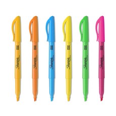 샤피 포켓 형광펜 1자루, 그린