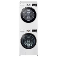 LG전자 트롬 드럼세탁기 F21WDLP +건조기 RH19WTWN 21kg+19kg 방문설치, F21WDLP-9WW, 화이트(유광)