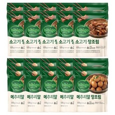 비비고 소고기장조림 125g x10개 + 메추리알장조림 170g x10개, 1세트, 2.95kg