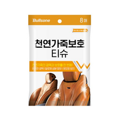 New 불스원 천연가죽보호 티슈, 150g, 5개