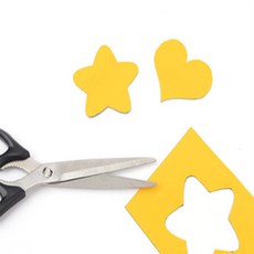 하박 잘라쓰는 자석보드 전단지자석, 소 - 노랑