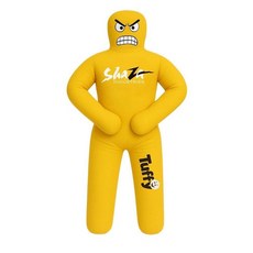 Shaza Toffy 청소년 레슬링 더미 채워지지 않은 캔버스 훈련 파트너 어린이 전투 연습 장비 (옐로우), 옐로우