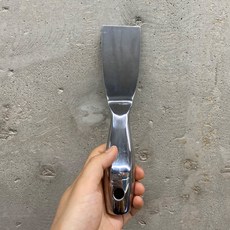 스텐헤라 스크래퍼 스테인리스 헤라 밀칼 껌칼, 1개