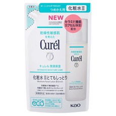 Curel 珂潤 密集保濕護理臉部乳液化妝水III滋潤補充包, 1個, 130ml