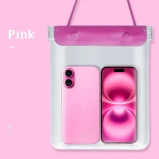 수중 태블릿 가방 수영 보트 타기 캠핑 여행용 야외 대용량 파우치, 04 Pink