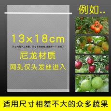 과일 보호망 망사 무화과 열매 보호 포도 블루베리 해충 방지 복숭아 주머니 곤충 100개