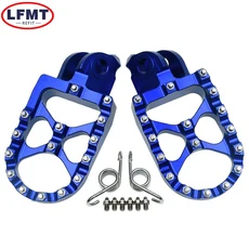 호환 KTM 오토바이 SX EXC 어드벤처 CNC 풋 페그 레스트 페달 (후스크바나 701 엔듀로 슈퍼모토용), 02 Blue
