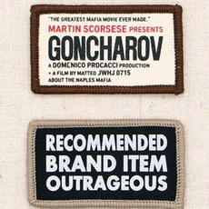 패션스타트 오버록 라벨세트 브라운베이지 2개입, 멀티, 1개