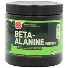 OPTIMUM NUTRITION 歐恩 β-丙胺酸粉 水果風味, 263g, 1個