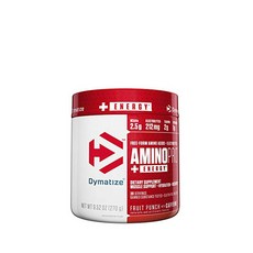 Dymatize Amino Pro + 能量咖啡因果汁沖劑, 270克, 1個