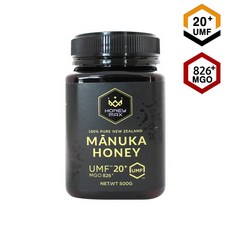 Honey Max 허니맥스 뉴질랜드 마누카꿀 UMF20+ 500g [원산지:뉴질랜드], 1개