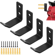 4개 세트 잭 스탠드 벽걸이 정리대 내구성 강한 차고 후크 걸이 2톤 3톤 4톤 5톤 6톤 잭용 범용 차량 홀더 벽 수납 선반 장착 브라켓