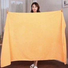 美容院大號浴巾 吸水不掉毛 理療按摩鋪巾, 土豪金色,35*75毛巾（加厚3條裝）, 1個