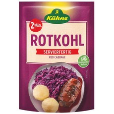 독일 퀴네 Kuhne Rotkohl 2분완성 적양배추 볶음 로트콜 파우치, 400g, 3개