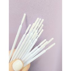 리얼뷰티 롱헤드 마이크로면봉 뷰러펌, 10개, 100개입