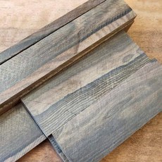 검은 감 나무 지르코니아 Ciricote (Cordia Dodecandra) 멕시코 흑단 나이프 핸들 재료 제작 1, [04] 90x90x20mm, 1개