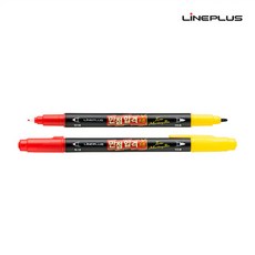 라인플러스 만점합격 트윈 컴퓨터용 싸인펜 사인펜, 트윈 컴퓨터용 싸인펜(양면)