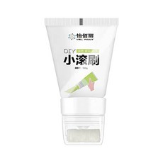 強力遮蓋速乾滾筒油漆刷，補牆漆/壁癌修補膏/牆麵修補刷，油漆滾筒組，快速修復牆面瑕疵, 1個