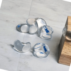 3M 투명 실리콘 아기 안전 모서리 보호대 O타입 4개입, 1개, 상세페이지 참조