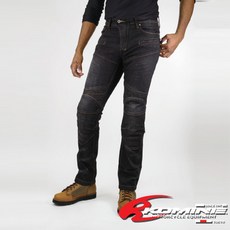 코미네 오토바이 팬츠 슈퍼핏 케블라 진 보호대 라이딩 바지PK-718II BLACK, BLACK-WL