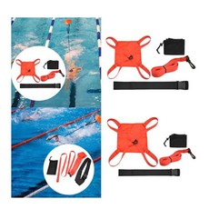 수영 힘 훈련용 낙하산 벨트 나일론 방수 실용 장비 전문 선수용, 1개, 기본