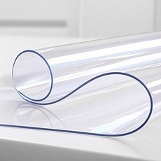 뉴리치트 PVC 투명 방수 쿠션 투명 테이블 매트 식탁 테이블매트, 투명한, 1개, 80cm x 70cm x 2mm