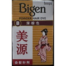 美源染髮粉劑6g 快速遮蓋白髮, 深棕色 (64534), 1個