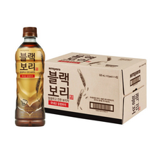 하이트진로 블랙보리 보리차 카페인 없는 차 물대신차 음료수, 24개