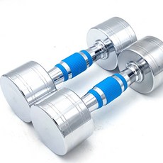 파워헬스아령 3중크롬도금 아령, 4kg, 파워아령B, 2개